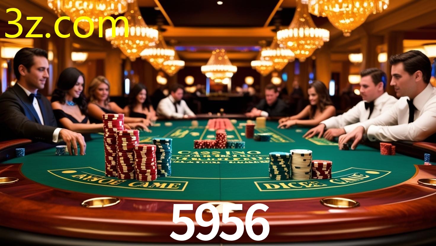 5956